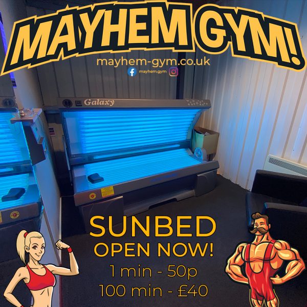 Sunbed Mayhem Gym